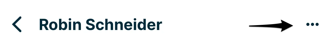 A screenshot with an arrow pointing to the More actions button.