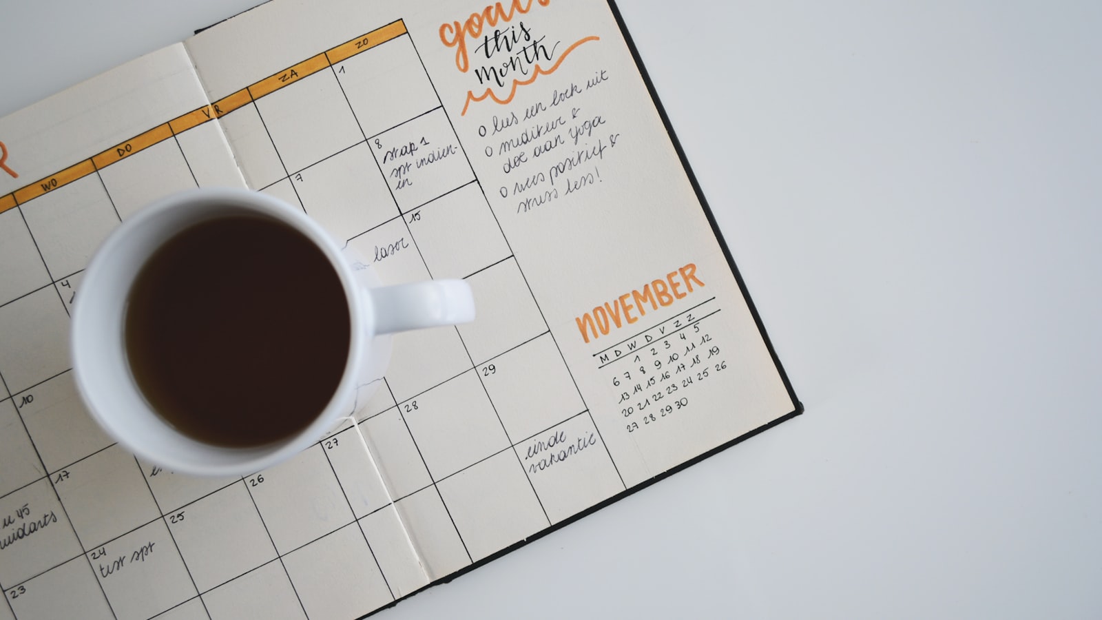 Calendar planning