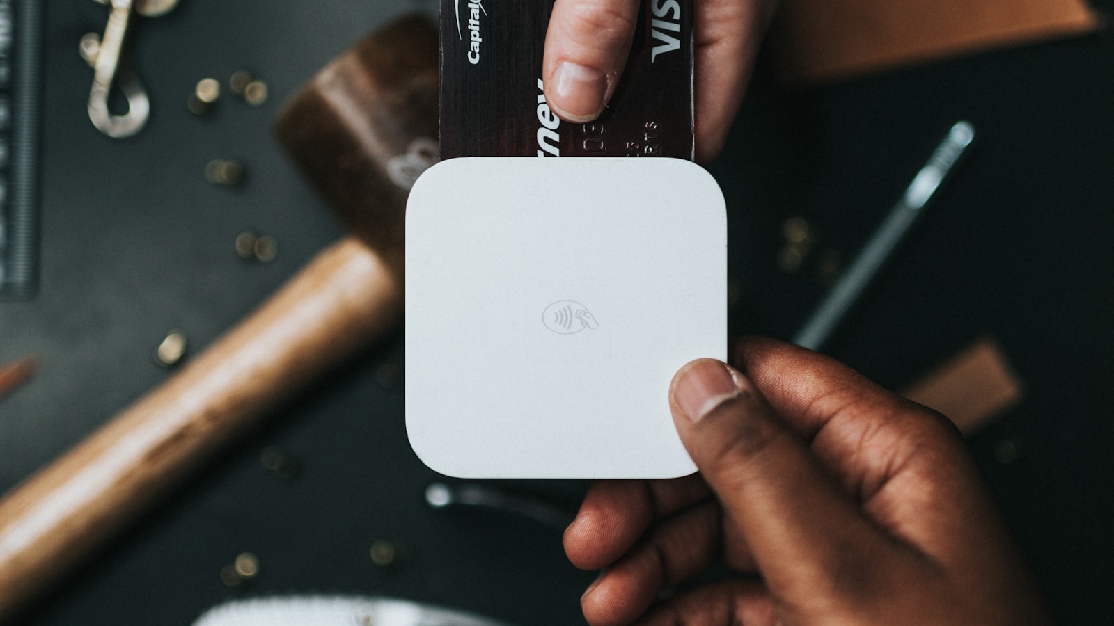 Card payment on a phone